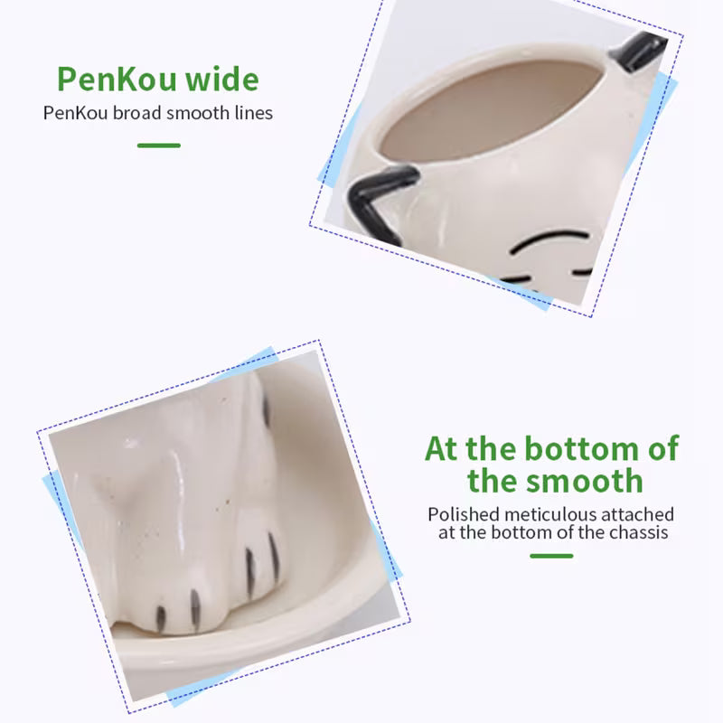 Ceramic Cat Cartoon Planters