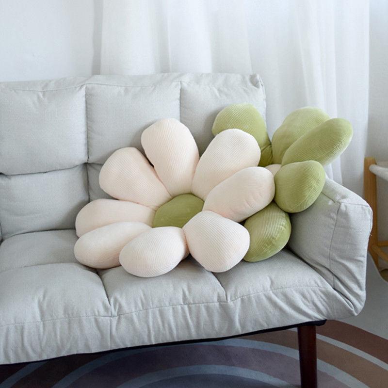 Daisy Flower Pillow